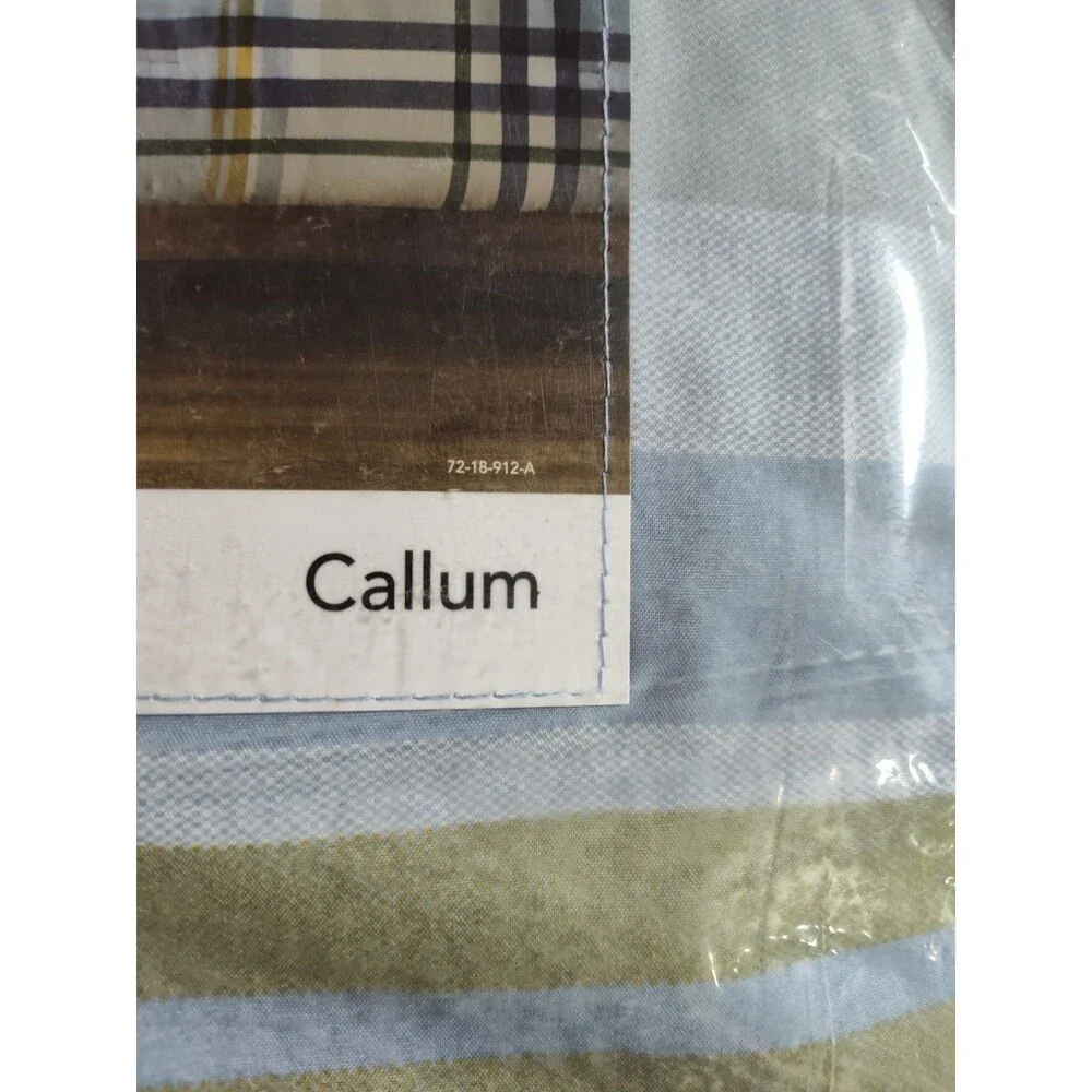Reversible NEW Bedding Set with Sheets and Comforter - Twin XL - Mercer Stripes